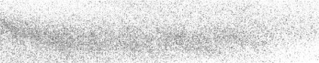 Black Halftone Texture On White Background. Modern Dotted Futuristic Backdrop. Fade Noise Overlay. Wide horizontal long banner for site. Pop Art Style. Vector illustration, Eps 10.のイラスト素材