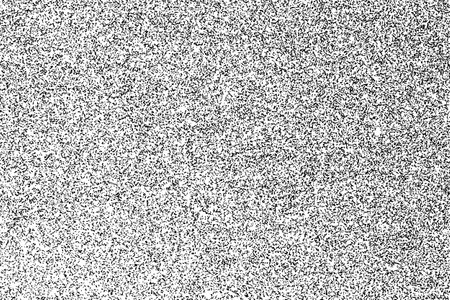 Distressed black texture. Dark grainy texture on white background. Dust overlay textured. Grain noise particles. Rusted white effect. Grunge design elements. Vector illustration, EPS 10.のイラスト素材