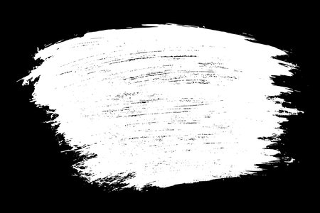 Scribble hand drawn in chalk on black background. Monochrome stain element. Digitally generated image. Vector illustration, Eps 10.のイラスト素材