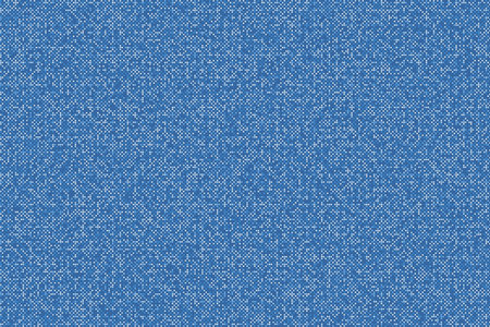 Blue denim material texture. Overlay worn texture stamps with jeans, cotton, fabric, canvas. Blue and white light pattern. Wall surface background. Vector Illustration, eps 10.のイラスト素材