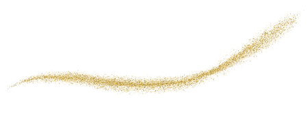 Gold Vector Texture Pattern on White Background. Light Golden Confetti. Yellow Illustration Backdrop. Design Element. eps 10.のイラスト素材