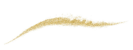 Gold Vector Texture Pattern on White Background. Light Golden Confetti. Yellow Illustration Backdrop. Design Element. eps 10.のイラスト素材