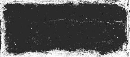 Black and white grunge. Distress overlay texture. Abstract surface dust and rough dirty wall background concept. Worn, torn, weathered effect. Vector illustration, EPS 10.のイラスト素材