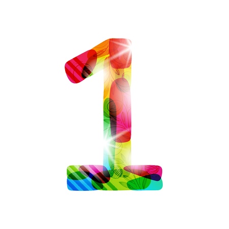Number oneのイラスト素材