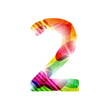 Number twoのイラスト素材