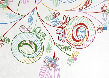 floral backgroundの写真素材