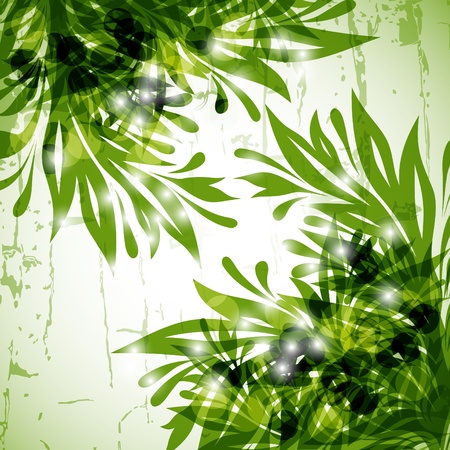 floral backgroundのイラスト素材