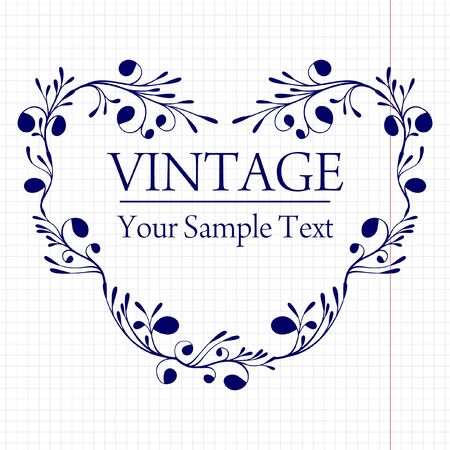 Vintage backgroundのイラスト素材