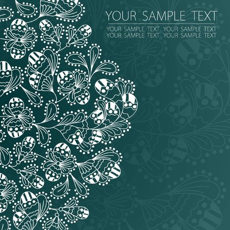 floral backgroundのイラスト素材