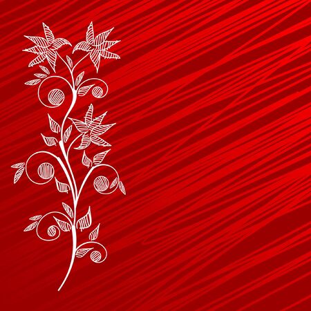 floral backgroundのイラスト素材