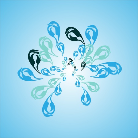 abstract backgroundのイラスト素材