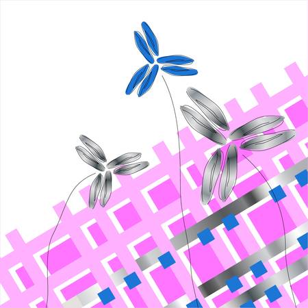 floral backgroundのイラスト素材