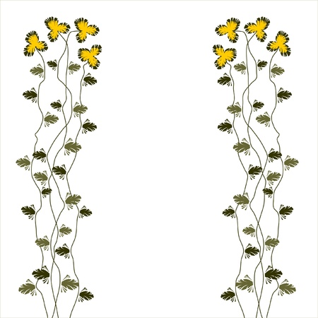 floral backgroundのイラスト素材