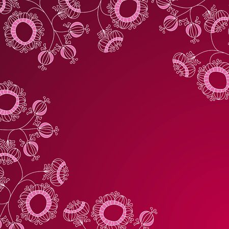 flowers vector illustrationのイラスト素材