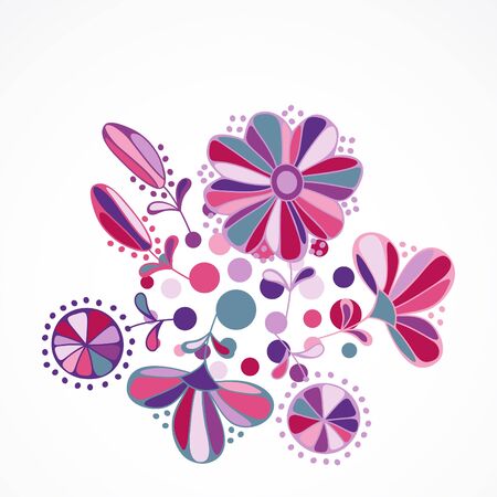 floral backgroundのイラスト素材