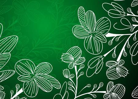 floral backgroundのイラスト素材