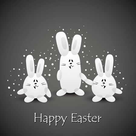 Easter rabbitのイラスト素材