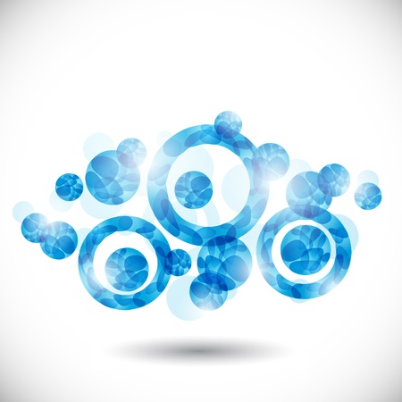 abstract backgroundのイラスト素材