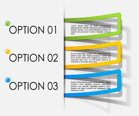 realistic design elementsのイラスト素材