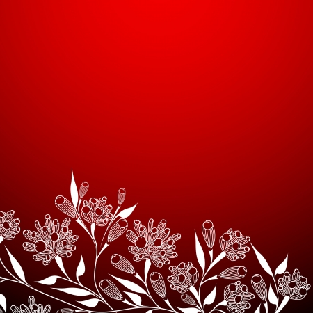 floral backgroundのイラスト素材