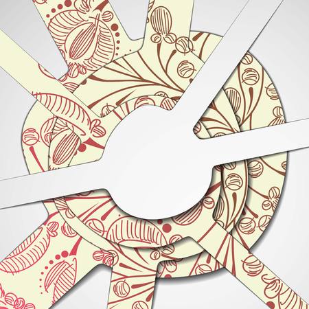 multi layered abstract backgroundのイラスト素材