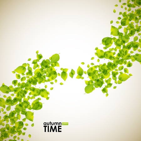 autumn backgroundのイラスト素材