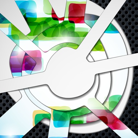 multi layered abstract backgroundのイラスト素材