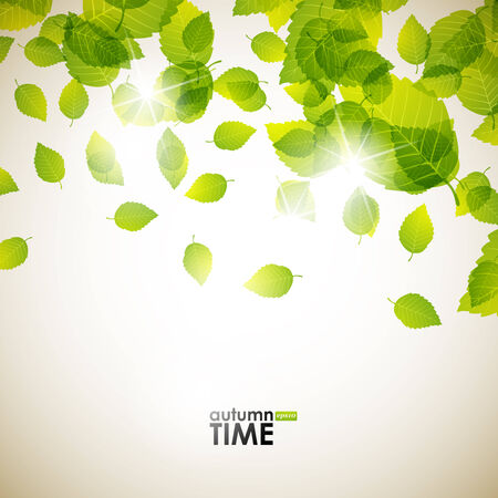 autumn backgroundのイラスト素材