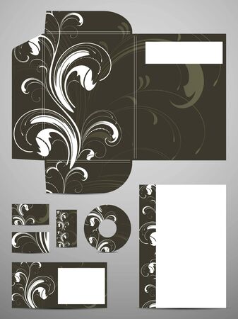 stationery setのイラスト素材