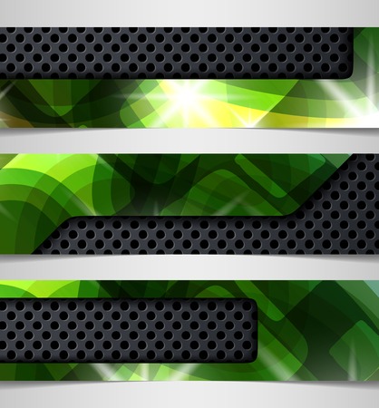 banner with abstract patternのイラスト素材