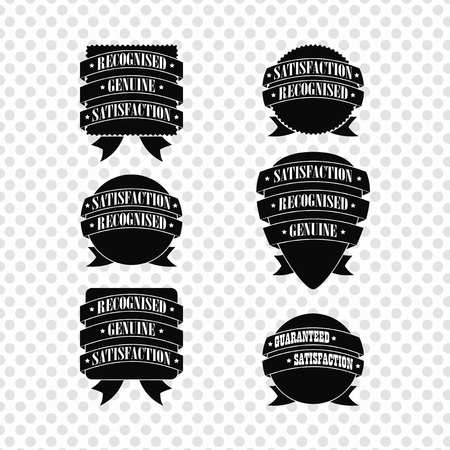 Vintage Retro Icons And Labelsのイラスト素材