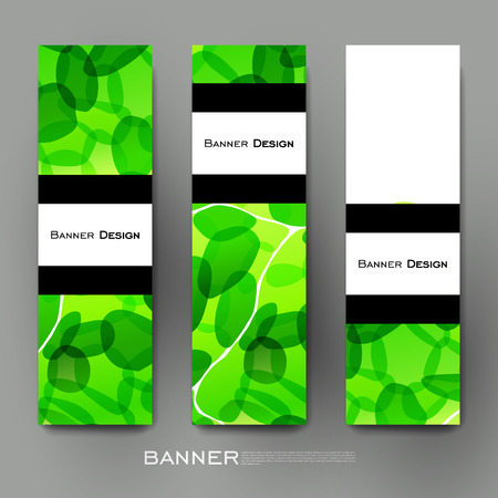 Beautiful banner vector template with abstract background. Creative modern designのイラスト素材