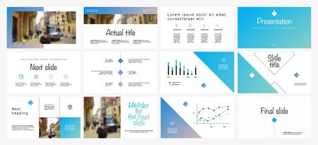 Presentation template design. Vector infographics. Use in Presentation flyer and leaflet corporate...