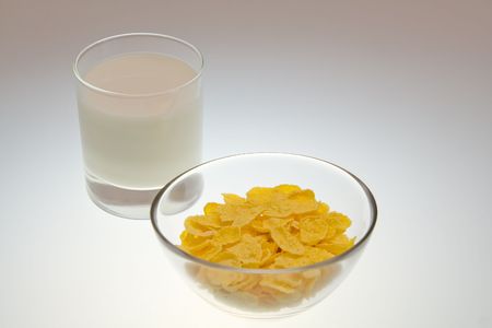 Cornflakes and a Glass of Milk