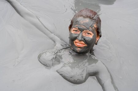 Mud treatmentの写真素材