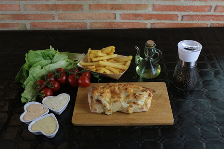 turkish kebab durumの写真素材