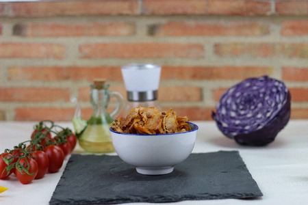 turkish kebab product on tableの写真素材