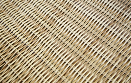 Wicker background with texture detail of a texture on the outside, embossed background in the cityの写真素材