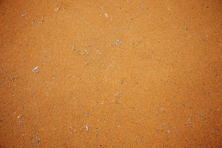 Red rubber floor, detail of ground decorated with red rubber, textured background in the cityの写真素材