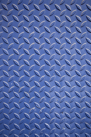 Blue Metal decorated, detail of a blue wall metal, steel, metal alloy, decorationの写真素材