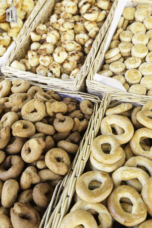 Donuts typical of Spain, detail of a typical artisan dessert, sweet food, dessert
