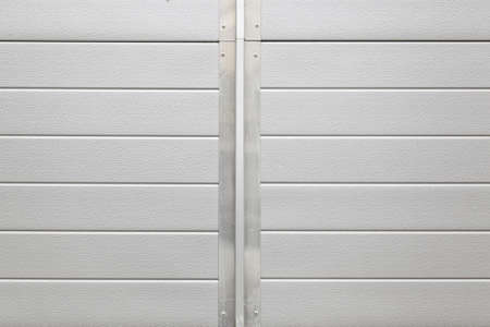 Matte metallic background, detail of a wall of steel, strength and security, exteriorの写真素材