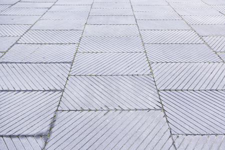 Tiled City, detail from a floor Blados a street in the city, decoration and safetyの写真素材