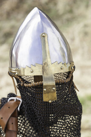 Old Town of medieval warfare, defense insturmento detail in war, classic and historicの写真素材