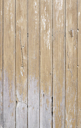 Old spoiled wood, detail of a wall decorated with abandoned woodの写真素材