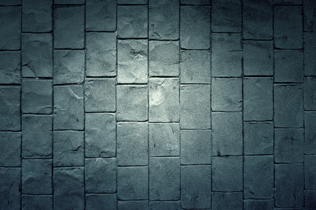 Black cobblestones in town, detail of a floor decoratedの写真素材