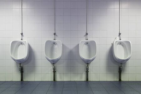 Public baths, detail of some baths for men, physiological needの写真素材