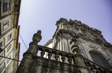 View of the city of oporto, detail of tourism in portugalのeditorial素材