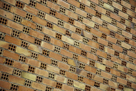 Old brick background, detail of old architecture