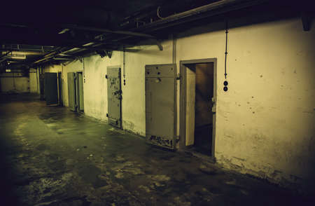 Old German jail, detail of confinement and crime, justice